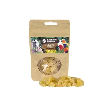 Natrag Zoo Nature - Sušene kockice ananasa za papige 50 g