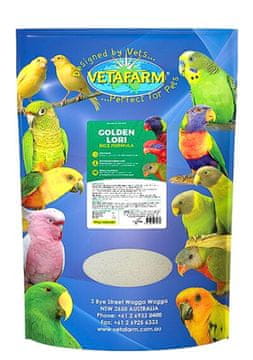 Golden Lori Rice Formula - Hrana za lorikeete 450 g