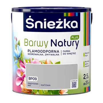 ŚNIEŻKA BOJA ZA IRANJE COLORS OF NATURE PLUS MOON NIGHT BP09 2.5L