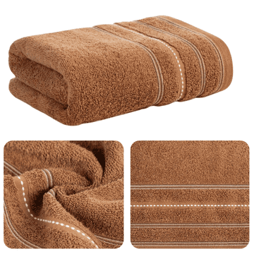 EUROFIRANY DEBELI RUČNIK VENTO KUPAONICA SPA HOTEL HORECA 30X50CM MEDENI