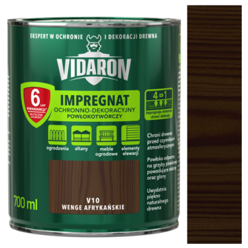 VIDARON IMPREGNACIJA ZA DRVO KOJA STVARA FILM AFRIČKA OSVETA V10 0,7 L N