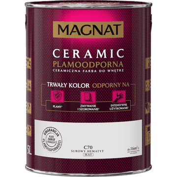 MAGNAT CERAMIC BOJA ZA KERAMIČKE ZIDOVE SIROVI HEMATIT C70 5L