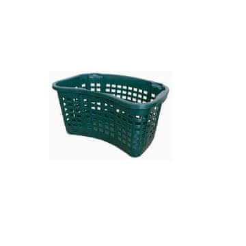 Puna ovalna košara 25l 20 kg zelena
