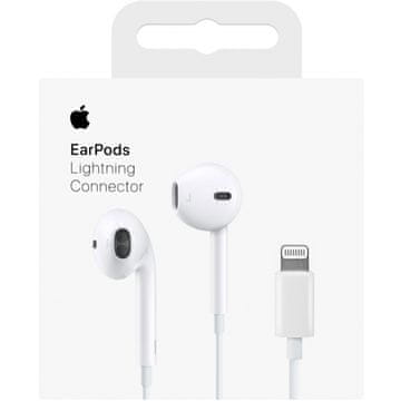 Originalne Apple EarPods slušalice s Lightning priključkom (MWTY3ZM/A) bijele