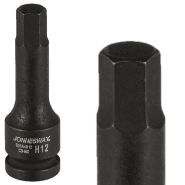 Jonnesway 12 mm imbus udarni ključ 1/2"