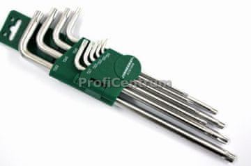 Jonnesway TORX PLUS SET OD 5 DUGIH ODJEĆA S 9 DIJELOVA