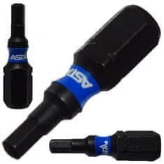 ASTA Imbus bit H3 25 mm 1/4' odvijač, torzijski, jaki