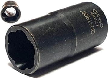 QUATROS NASADNI KLJUČ ZA OŠTEĆENE VIJKE 17 MM