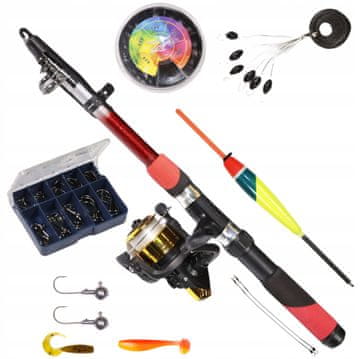 PHOENIX Gotov ribolovni set, plovak, spinning - ZEST-W-02