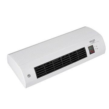 Adler Adler AD 7714 grijač prostora, 2200W, crni/bijeli, s daljinskim upravljanjem