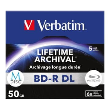 Verbatim Verbatim MDISC BD-R DL 50 GB 5 komada