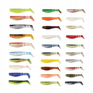 Fish Set od 30 KOPITA - boje, guma 7cm/5.5g, 10cm/8.5g, 12cm/13.2g