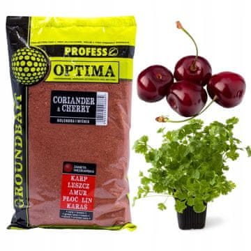 PROFESS Optima primama za ribolov 1 kg - korijander i trešnja