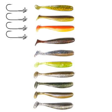 Fish Set od 24 spinning varalica poput KEITECH ZK7-001-10