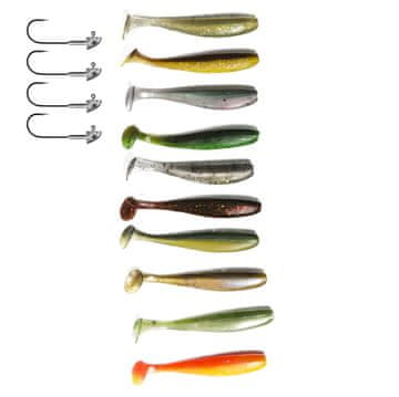 Fish Set od 24 spinning varalica poput KEITECH ZK7-005-10