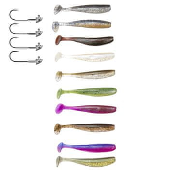 Fish Set od 24 spinning varalica poput KEITECH ZK7-006-10