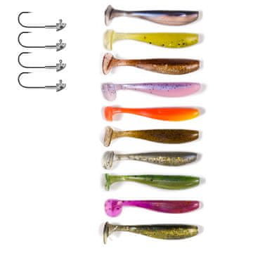 Fish Set od 24 spinning varalica poput KEITECH ZK7-016-10