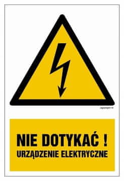 Ne dirajte električne uređaje