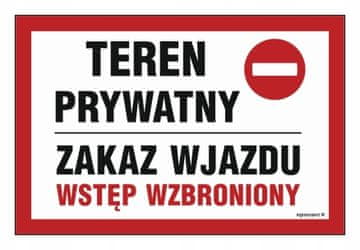 ND042 Privatni posjed zabranjen ulaz zabranjeno
