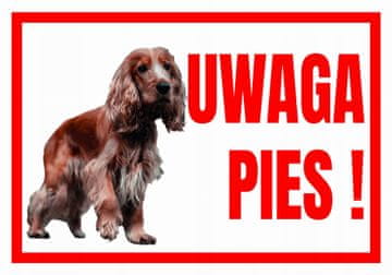 TUP-1 Znak upozorenja: OPREZ PSE! ŠPANJEL