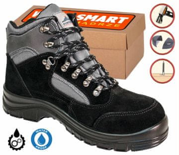 Portwest Steelite radne čizme za sve vremenske uvjete Hiker S3, WR crne, 48 membrana