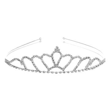 Arabesque Tiara M08 - srebrna tiara za kosu Tiara M08 srebrna tiara za kosu