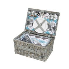 Cilio Stresa Deluxe košara za piknik za 2 osobe 40x28x20 cm