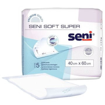 Seni Upijajući jastučić za krevet 40cm x 60cm Soft Super 5 kom