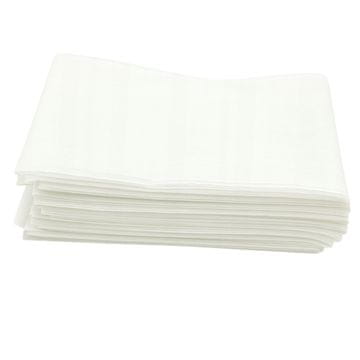 Jednokratne plahte 160cm x 210cm bijeli netkani 18g 10 kom
