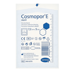 Hartmann Cosmopor E sterilni flaster 7,2 cm x 5 cm sterilni postoperativni zavoj 50 komada