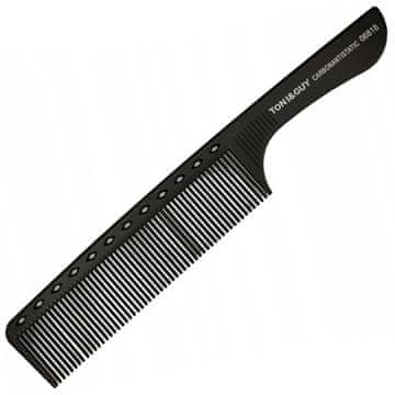 Toni&Guy Frizerski češalj za šišanje i raspetljavanje, antistatički, crni, 06818