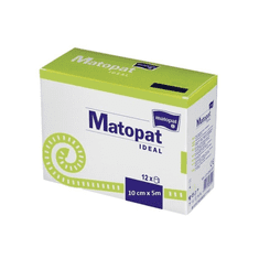 Matopat Elastični zavoj 10cm x 5m s kopčom, za višekratnu upotrebu Ideal 12 kom.