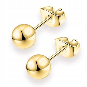 Zlatne kuglice 3mm 4mm 5mm klasične naušnice