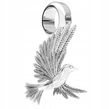Srebrni privjesak s kolibrijem Ptica Ptica Kolibri Orao SREBRO 925