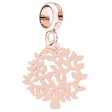 Charms Pozłacany z Drzewkiem Ażurowe Drzewo Drzewko Życia Tree SREBRO 925