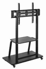 Gembird TVS-100F-01 TV stalak na kotačima 37"-100" crni
