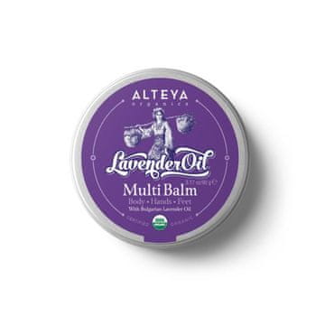 Alteya Organics VIŠESTRUKI BALZAM S ORGANSKIM ULJEM LAVANDE 90 g