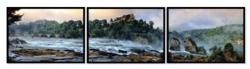 UOKVIRENA SLIKA 53x73cm Triptih Set od 3 slike Vodopad Potok Planine P1010