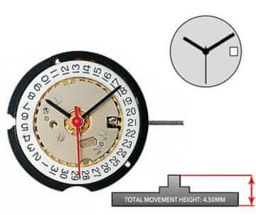 Ronda 585 date 3 MEHANIZAM 585 8 3/4``` SC DATE3 Kvarc (362)