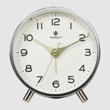 Perfect SAVRŠENI KVARCNI ALARMNI SAT BB-11007 SREBRNA