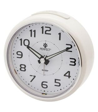 PO ML006SP BIJELI SAVRŠENI KVARCNI ALARMNI SAT