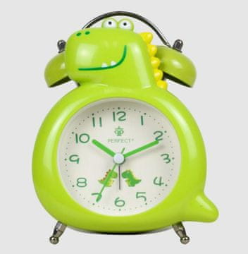 Perfect DJEČJI KVARCNI ALARMNI SAT TB-13901 DINO ZELENI