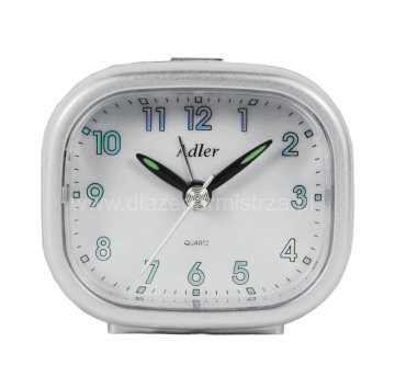 Adler KVARCNI ALARMNI SAT PT182 SREBRNOG RAZMAKA
