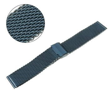 Pacific MREŽASTA NARUKVICA 20 MM PVD TAMNOPLAVA, 1,2 MM TKANJE