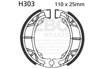 EBC H303 kočione papučice (1 set)