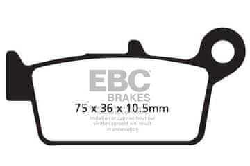 EBC FA131R kočione pločice (set za 1 disk) (ekvivalent PROX 37.207102)