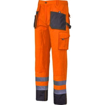 Proline HLAČE VISOKE VIDLJIVOSTI CRNE I NARANČASTE, "3XL", CE, LAHTI