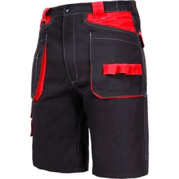 Proline KRATKE CRNO-CRVENE HLAČE 100% PAMUK, 245G/M2, "S", CE, LAHTI