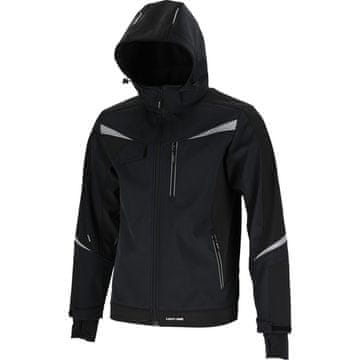 Proline SOFTSHELL JAKNA S KAPULJAČOM, CRNA, "L", CE, LAHTI
