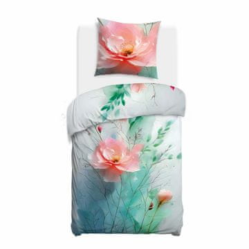 Darymex Posteljina od pamučnog satena 12424/140x200 + 1 navlaka 50x70 SATINLOVE PREMIUM
